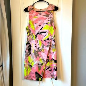 Tank top dress multicolored